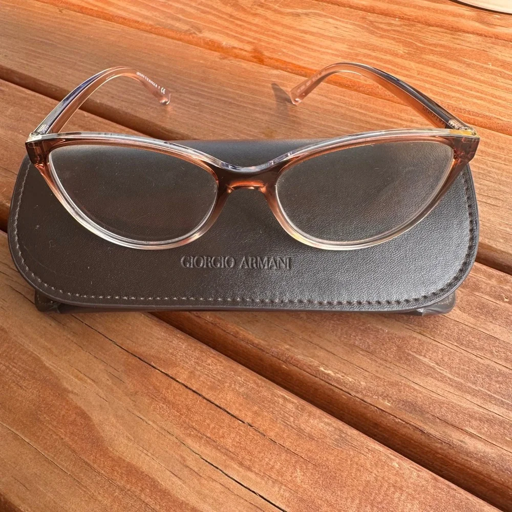 Armani Exchange Frames of Life Cat Eye Eyeglasses Designer Glasses 53-16-140 - Picture 2 of 8